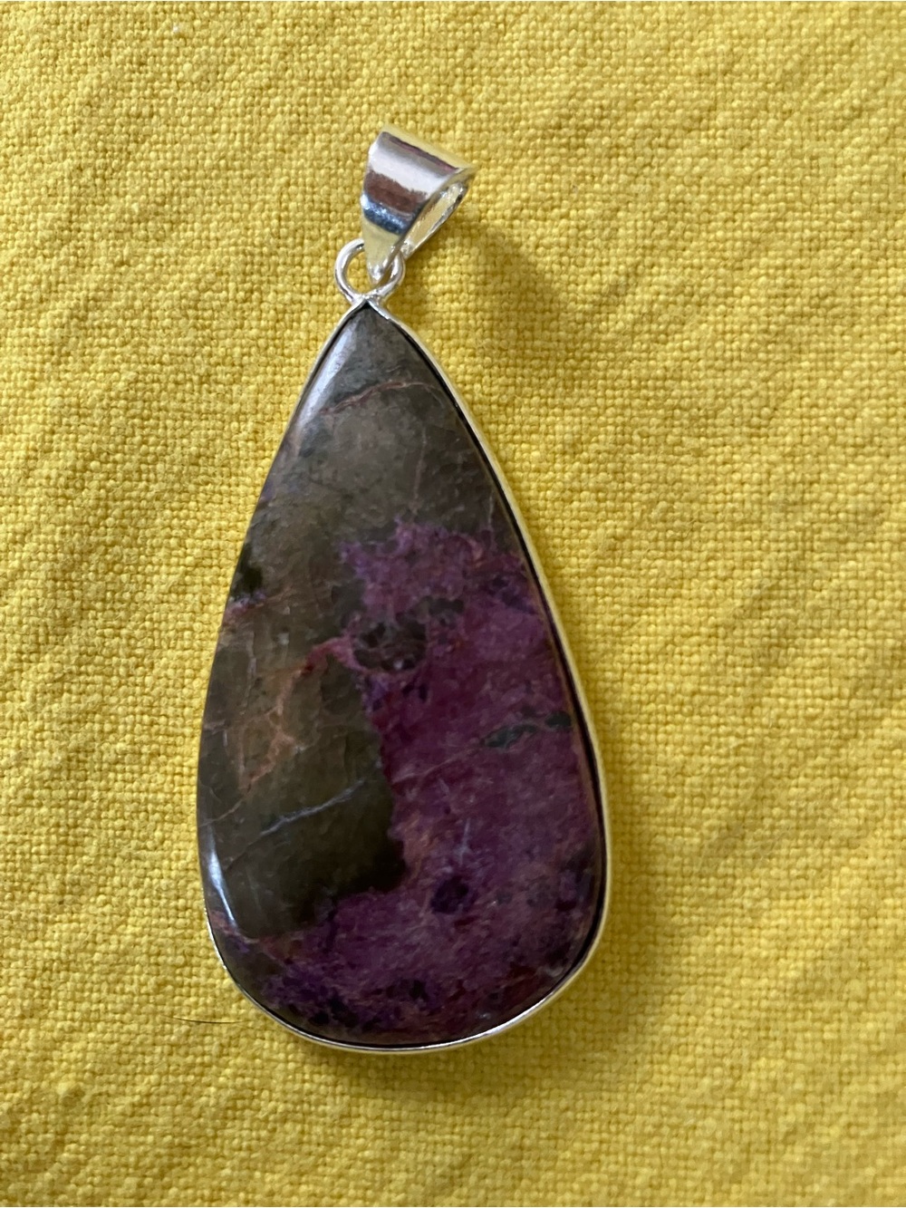 Atlantisite Teardrop Stone Pendant